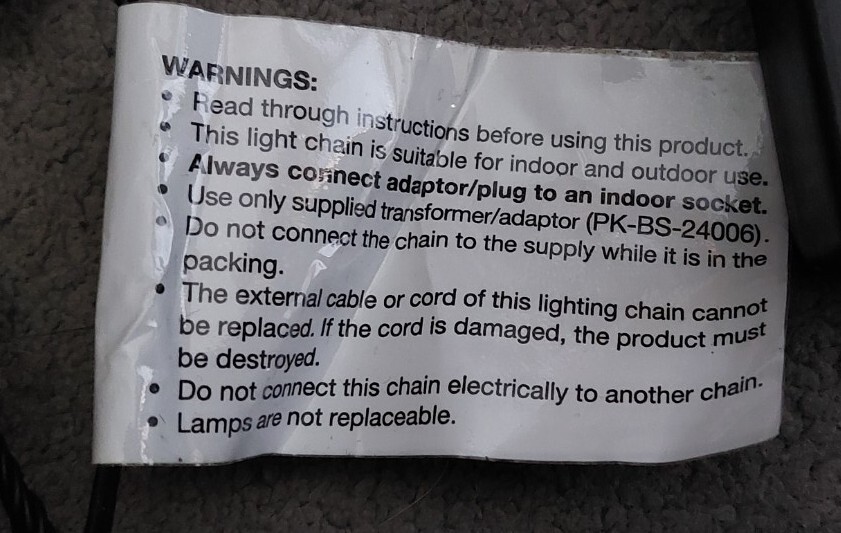 Christmas lights HOMEBASE BLUE LEDs NO PLUG READ DESCRIPTION eBay