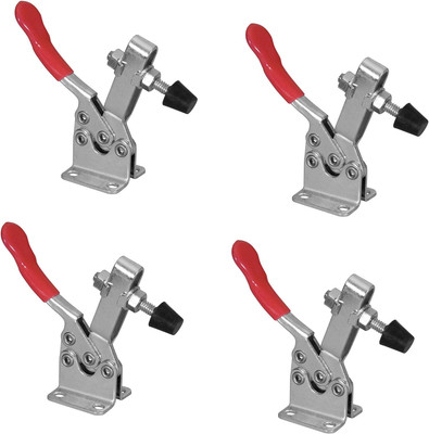 POWERTEC 4PK Toggle Clamp, 300 lbs Holding Capacity, 201B Quick Release Horizont
