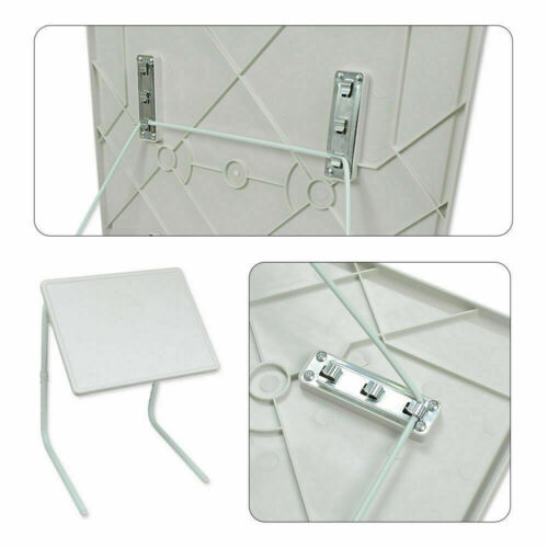 Folding Table Buddy Tv Dinner Portable Adjustable Desk Laptop Bed Serving Tray - Picture 12 of 12