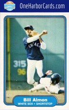 1982 Fleer Chicago White Sox #335 Bill Almon