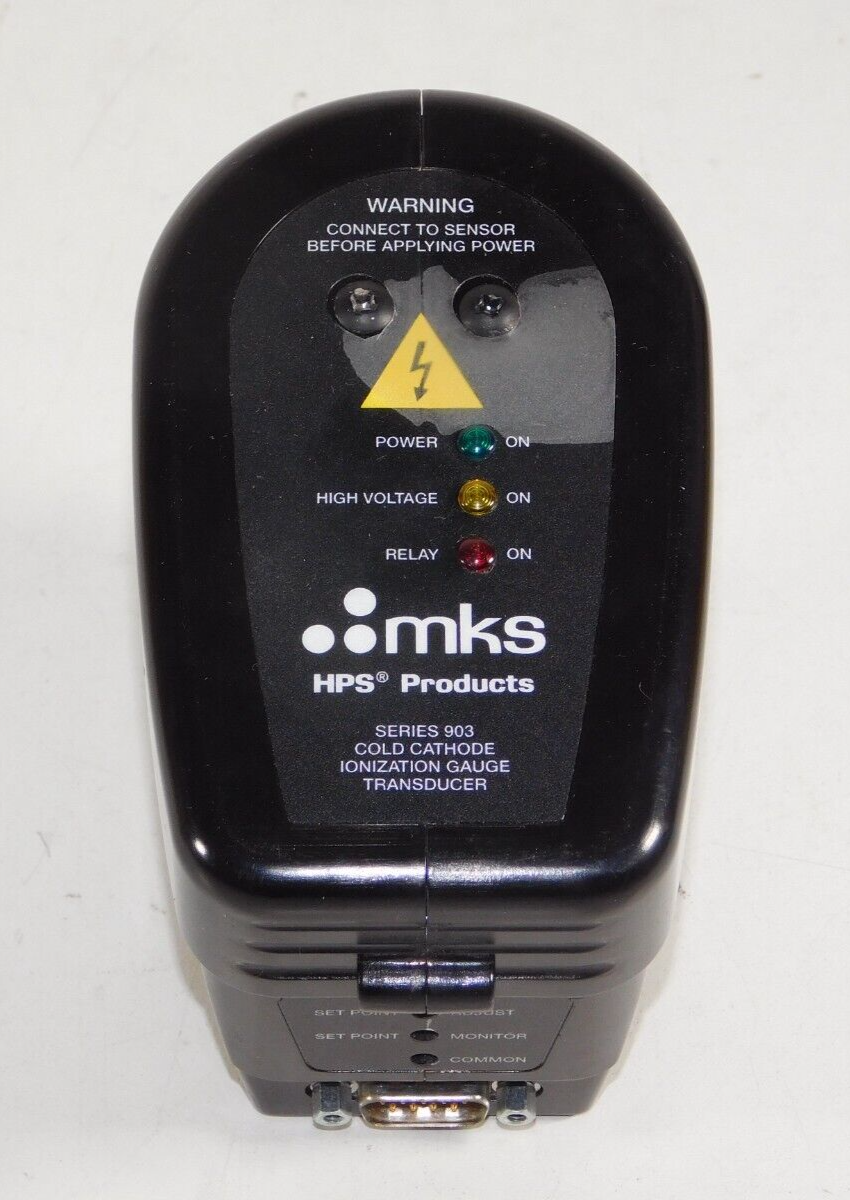 MKS 903 109030004 Cold Cathode Ionization Gauge Transducer
