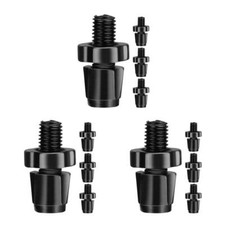  Set of 3 Brake Adjustment Nut Bike Replacement Screws Handle Lever