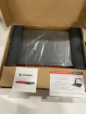 Opengear- IM7208-2-DAC-LR- Console Server- Black and Red