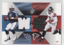 2004 SPx Winning Materials Michael Vick Steve McNair #WM-MV 7n2