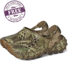 Crocs Men's Echo Ro Slip-on Clog EVA Cushioned and Comfortable, Width Medium