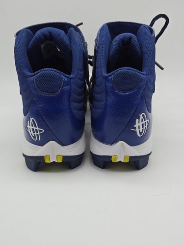 Nike Huarache Keystone Baseball Black Blue 634626014 Cleats Shoes Size 8.5 - Picture 4 of 8