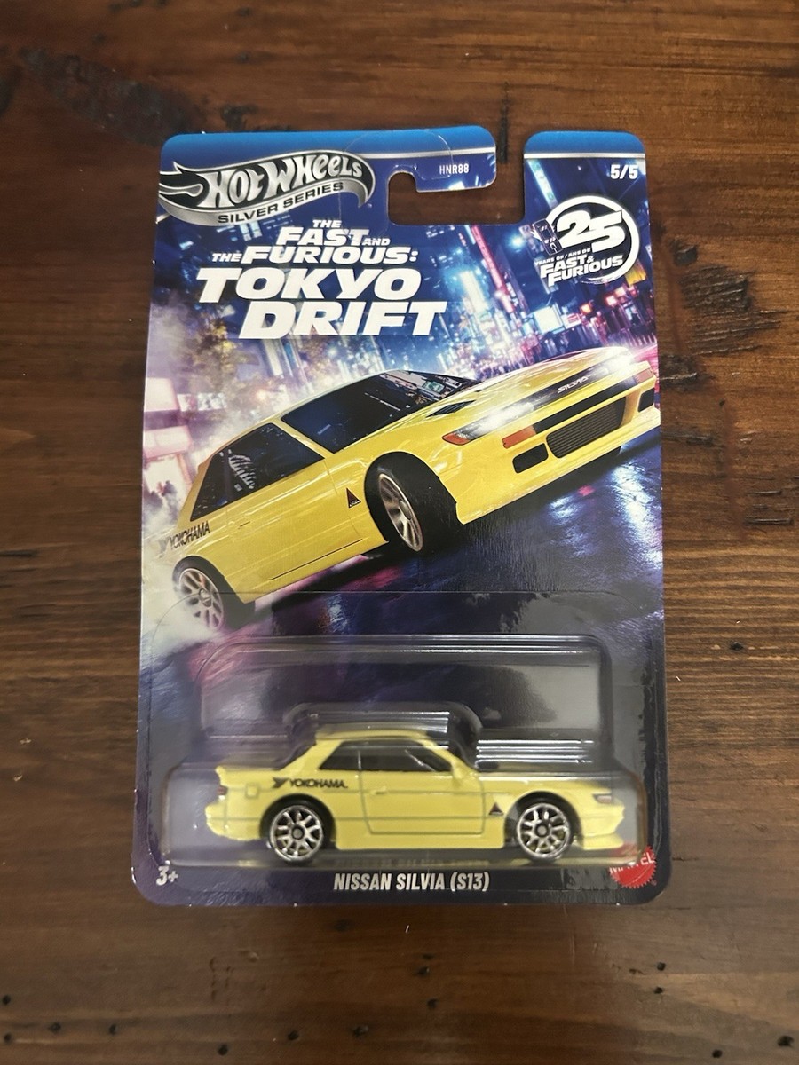 LOT OF 2 Hot Wheels Silver Fast & Furious Tokyo Drift NISSAN