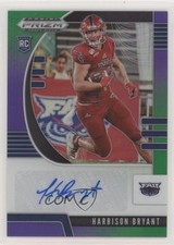 2020 Prizm Draft Picks Rookies Purple & Green 26/199 Harrison Bryant Auto 03ij