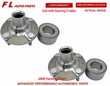 Front Wheel Hub & Bearing Assembly For Hyundai Accent 2012 2013 2014 -2017 2 Set