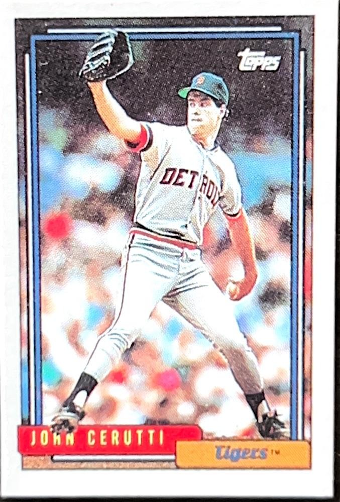 1992 Topps Micro #487 John Cerutti