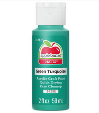Pintura acrílica 2oz verde turquesa acabado mate DIY manualidades
