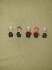vintage fisher price little people lot of 5 firemen