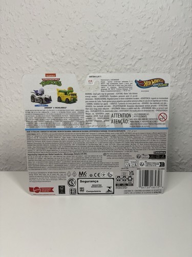 Hot Wheels - Racer Verse Shredder/Michelangelo NEU OVP Teenage Mutant Ninja/TMNT - Bild 2 von 2