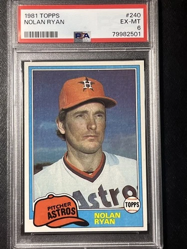 1981 Topps - Nolan Ryan #240
