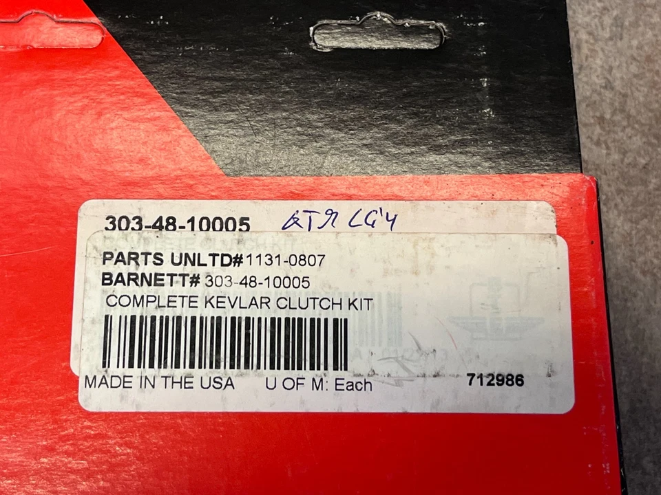 barnett 303-48-10005 Kupplung Clutch Kit Scheiben Lamellen für KTM LC4 620 640 - Imagem 2 de 4