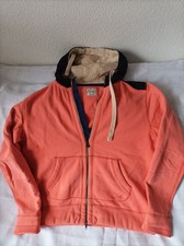 Sansibar Sylt Jacke dickere Sweatjacke Gr XL orange Herren