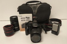CANON EOS REBEL XSI DIGITAL CAMERA LENS/BAG/CHARGER/ETC. P08032841