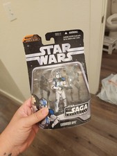 Star Wars The Saga Collection  64 Clone Trooper Commander Appo 2006 New Sealed