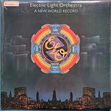 ELECTRIC LIGHT ORCHESTRA ELO A NEW WORLD RECORD - 12" VINYL LP ALBUM & INNER EX