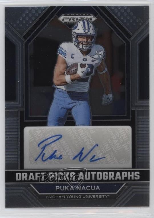 2023 Panini Prizm Draft Picks Puka Nacua #DPA-PNU Rookie Auto RC