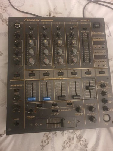 Pioneer DJM-600 4-Channel DJ Mixer Professional Black