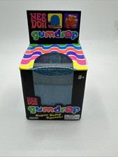 Schylling NeeDoh Gumdrop Blue 2.5" Super Solid Squish Sensory Toy NEW SEALED