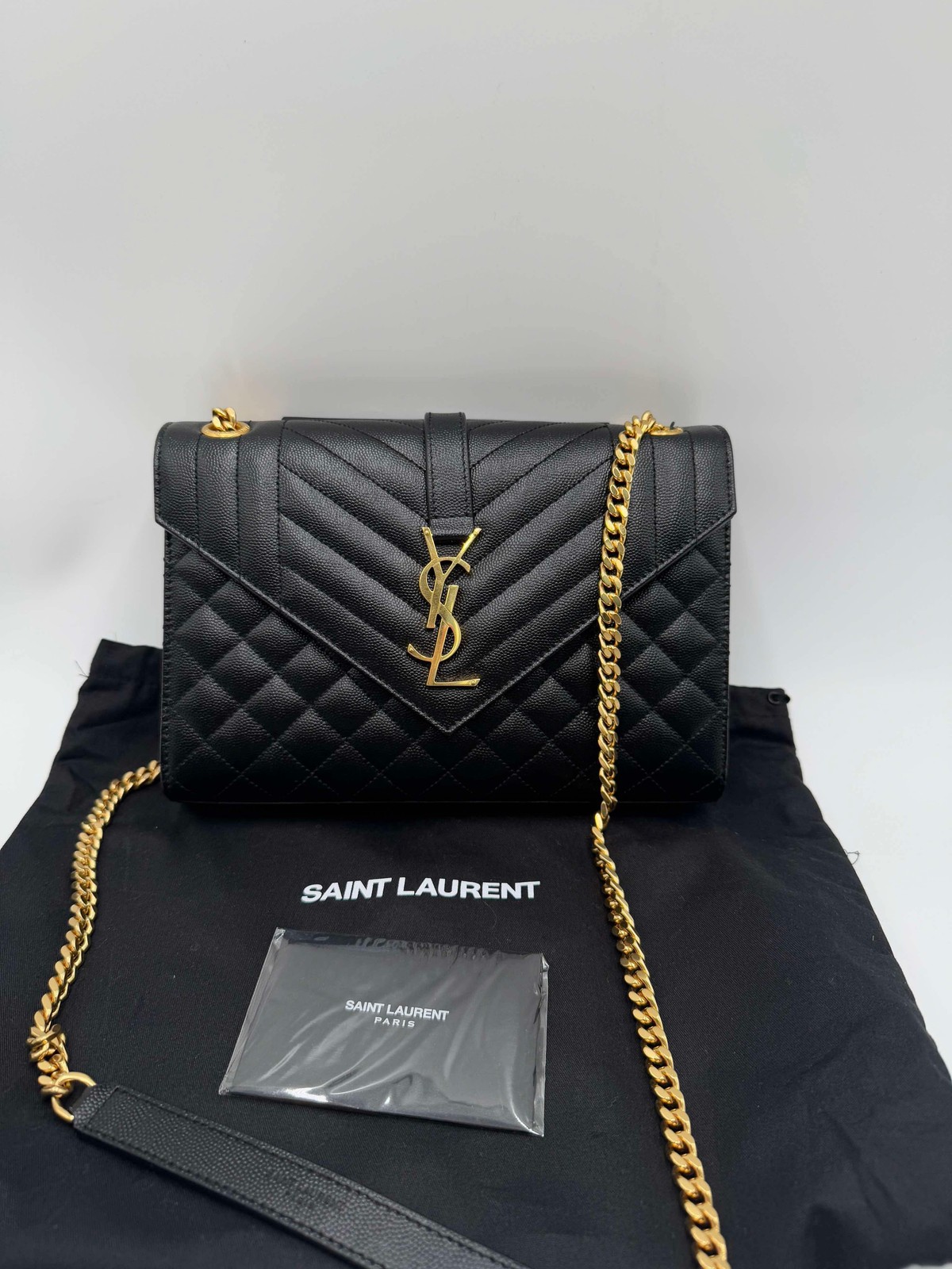 Saint Laurent busta borsa media catena 141876835