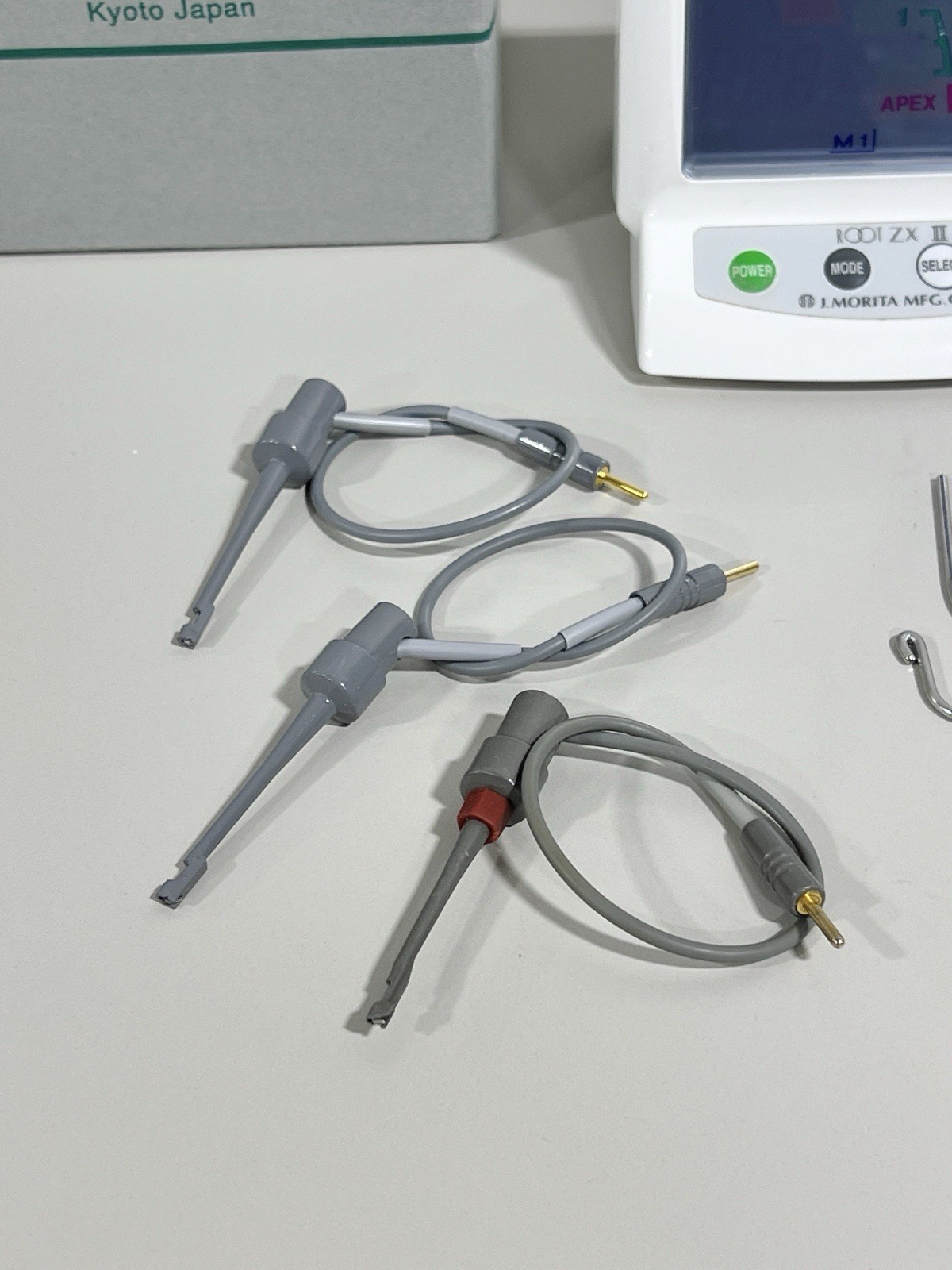 J Morita Root ZX II Dental Endodontic Apex Locator with Accessories