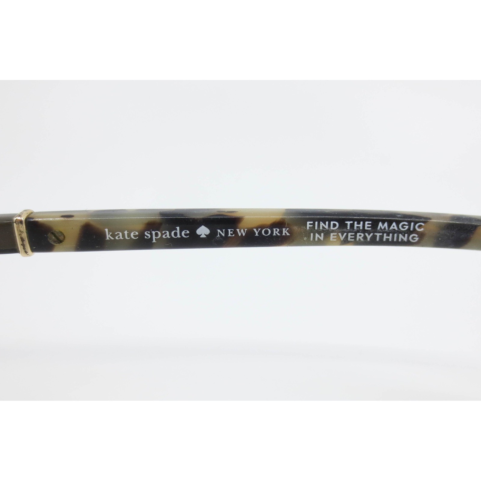 Kate Spade Laurianne WR7 Black Tortoise Rectangular Eyeglasses Frames ...