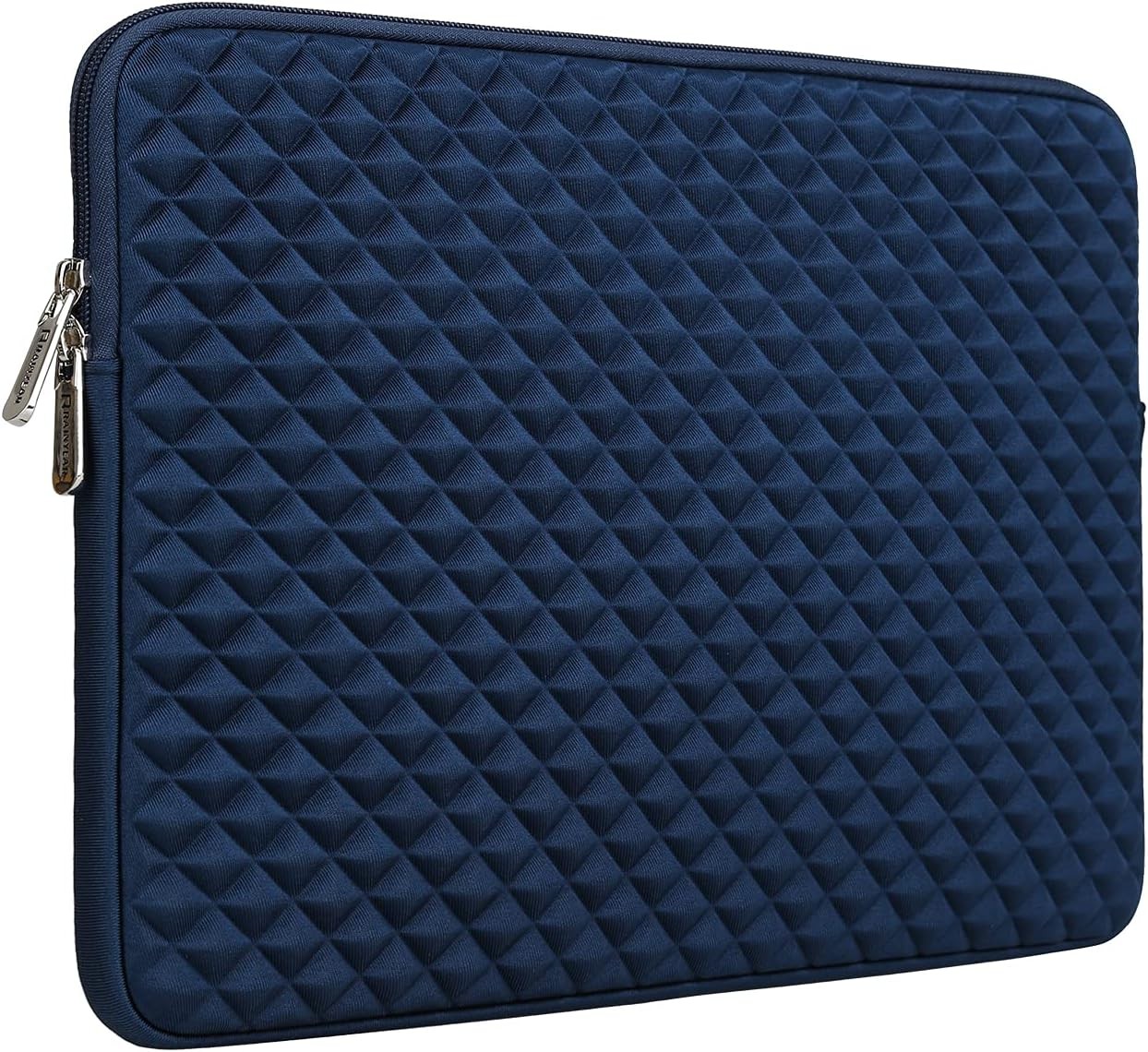 RAINYEAR 11-13 Inch Laptop Sleeve Diamond Foam Shock Resistant Padded Case Comp