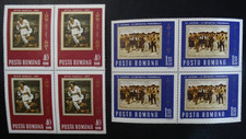 Romania Mi 2592-2593 ** Block of 4, Sc 1923-1924 MNH, Anniversary Peasant Uprising