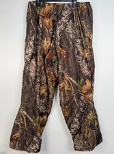 Mad Dog Gear XXL Mossy Oak Break Up Reversible Camo/Orange Fleece Hunting Pants