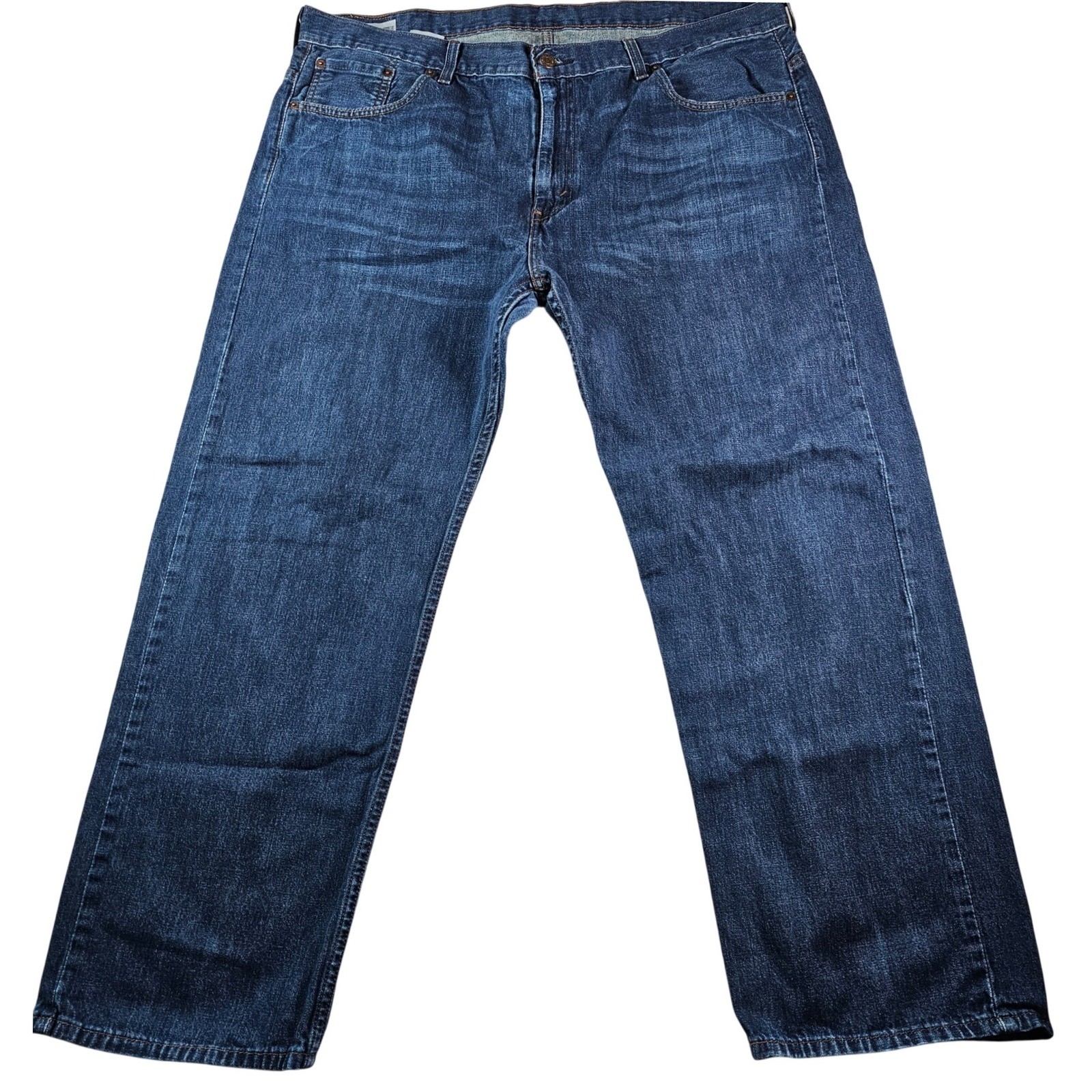 Levis Denim Jeans Pant Men's 40×30 Dark Blue Cotton Classic Fit