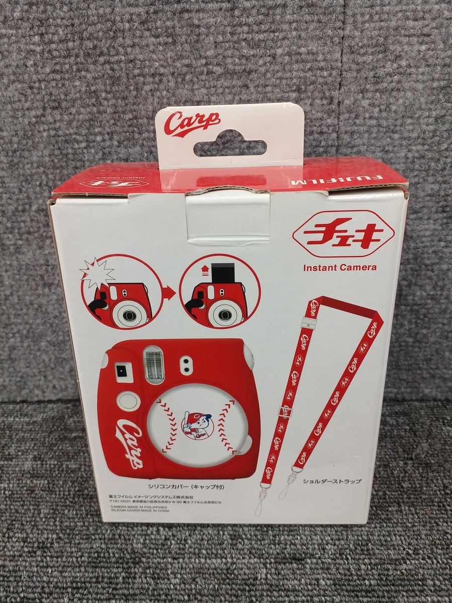 FUJIFILM INSTAX Mini 8 Plus Instant Camera Hiroshima Carp Baseball