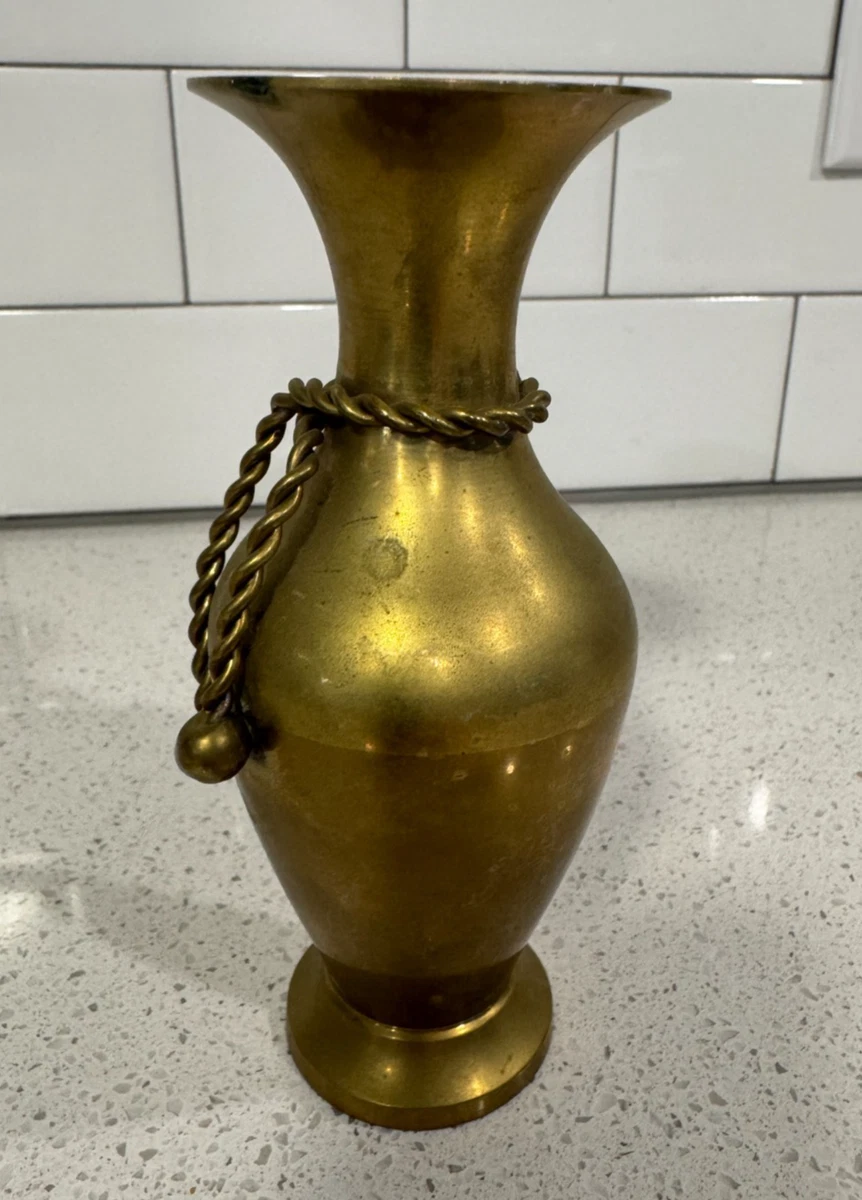 Vintage Brass Vase India Indiana Collectible Vases for sale | eBay