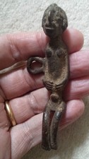 EIN LOBI BRONZE ANH&Auml;NGER African Tribal