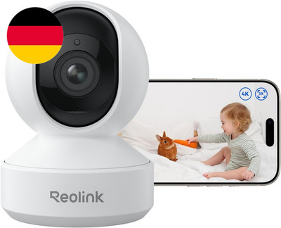 Reolink 4K PTZ WLAN Überwachungskamera Innen, 3X Opt. Zoom, Baby Monitor | 2,4/5