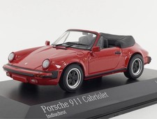 Minichamps 1/43 Porsche 911 Cabriolet 1983 Diecast Model Car New
