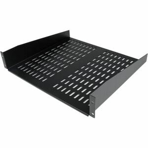 Startech 2U 16In Universal Vented Rack Mount Cantilever Shelf Fixed Server Rack