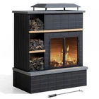 Sunjoy 42 in. Aukland Wood Burning Fireplace