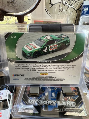 2022 Prizm Racing Kevin Harvick Rides White Sparkle #62 - Picture 2 of 2