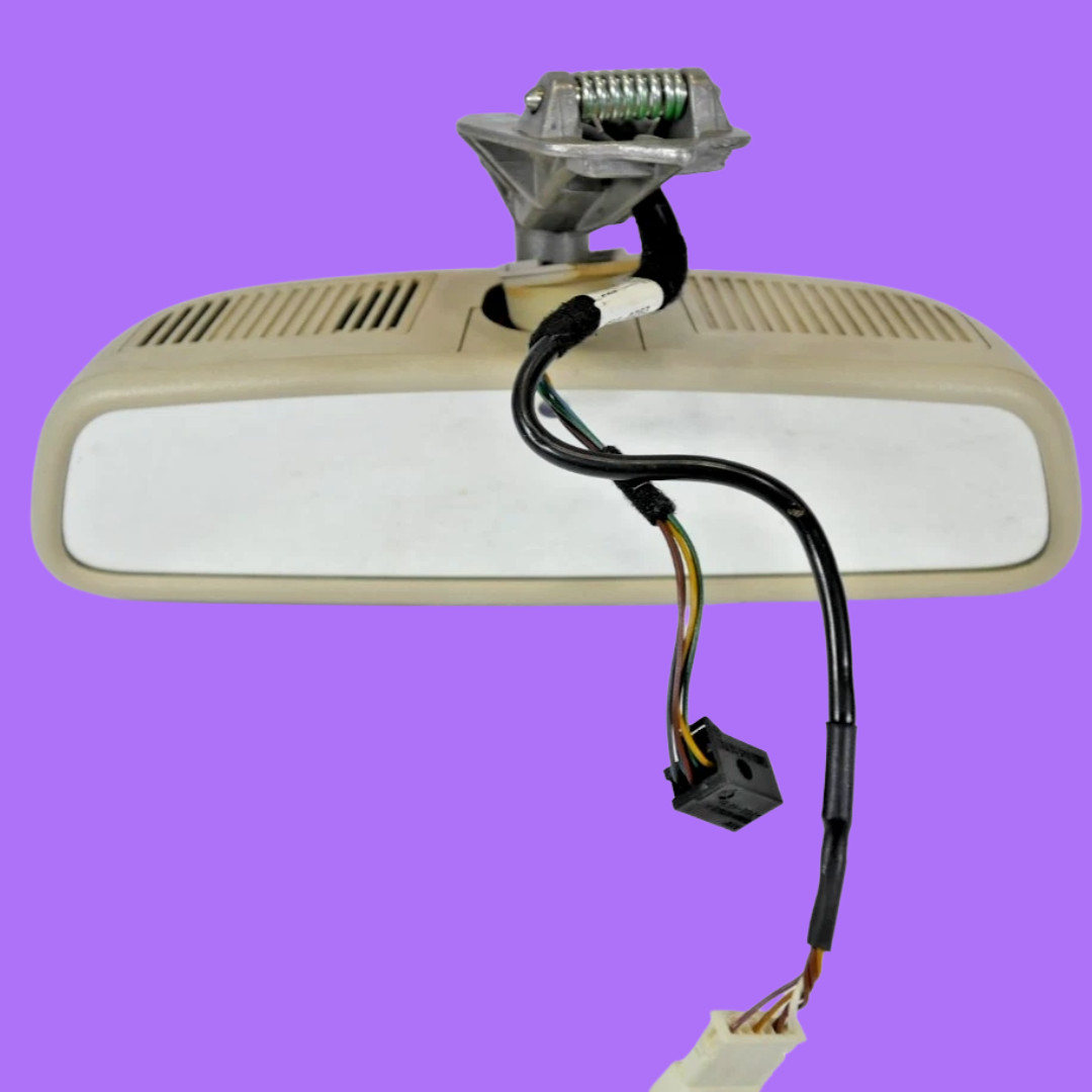 🟩2003-2009 Mercedes C CLASS W219 W203 Interior Rearview Mirror Beige