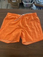 St. John  s Bay double extra-large men  s swim trunks bright orange NWT