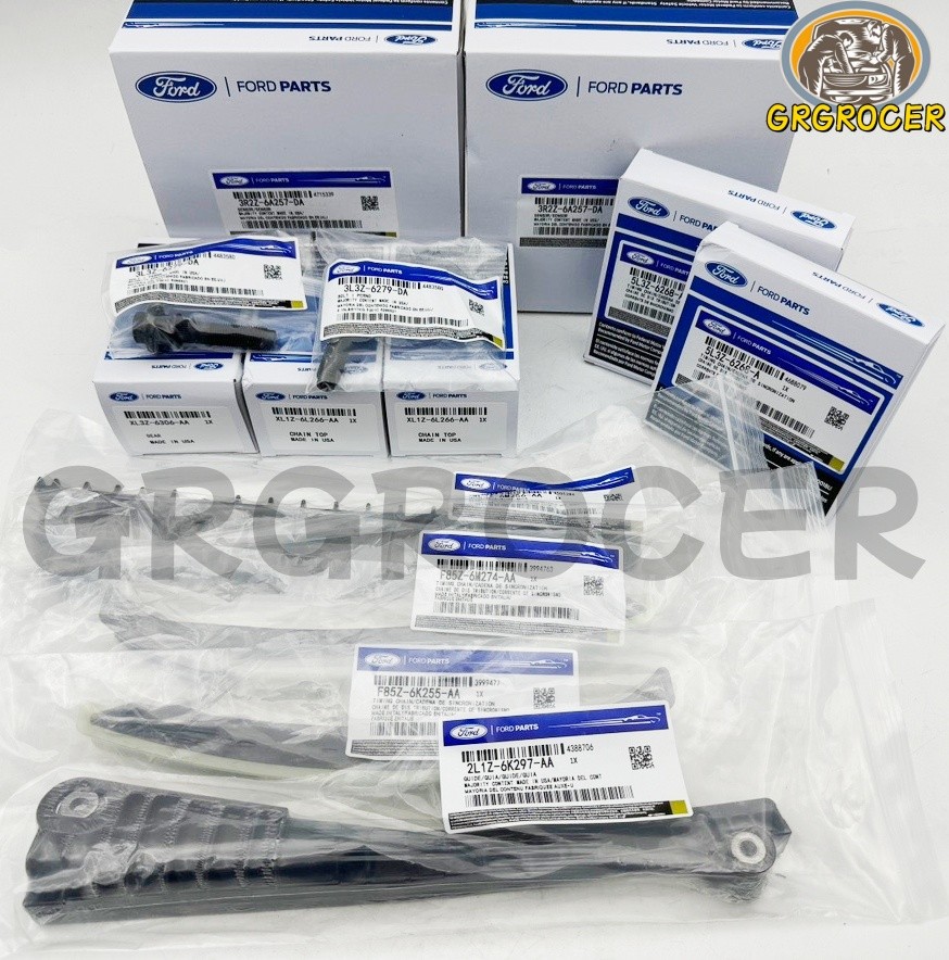 13PIECES 2000-2010 TIMING CHAIN KIT For FORD F-250-550 5.4L V8 24V XL3Z-6306-AA