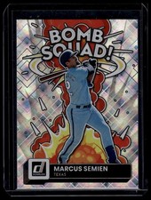 2022 Donruss #BS-4 Marcus Semien Bomb Squad Rapture S1