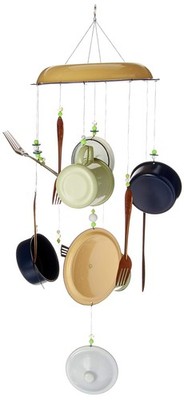 Sunset Vista Designs 80300 Everything But the Sink Sunday Brunch Wind Chime