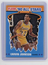 1990-91 Fleer - All-Stars Magic Johnson #4