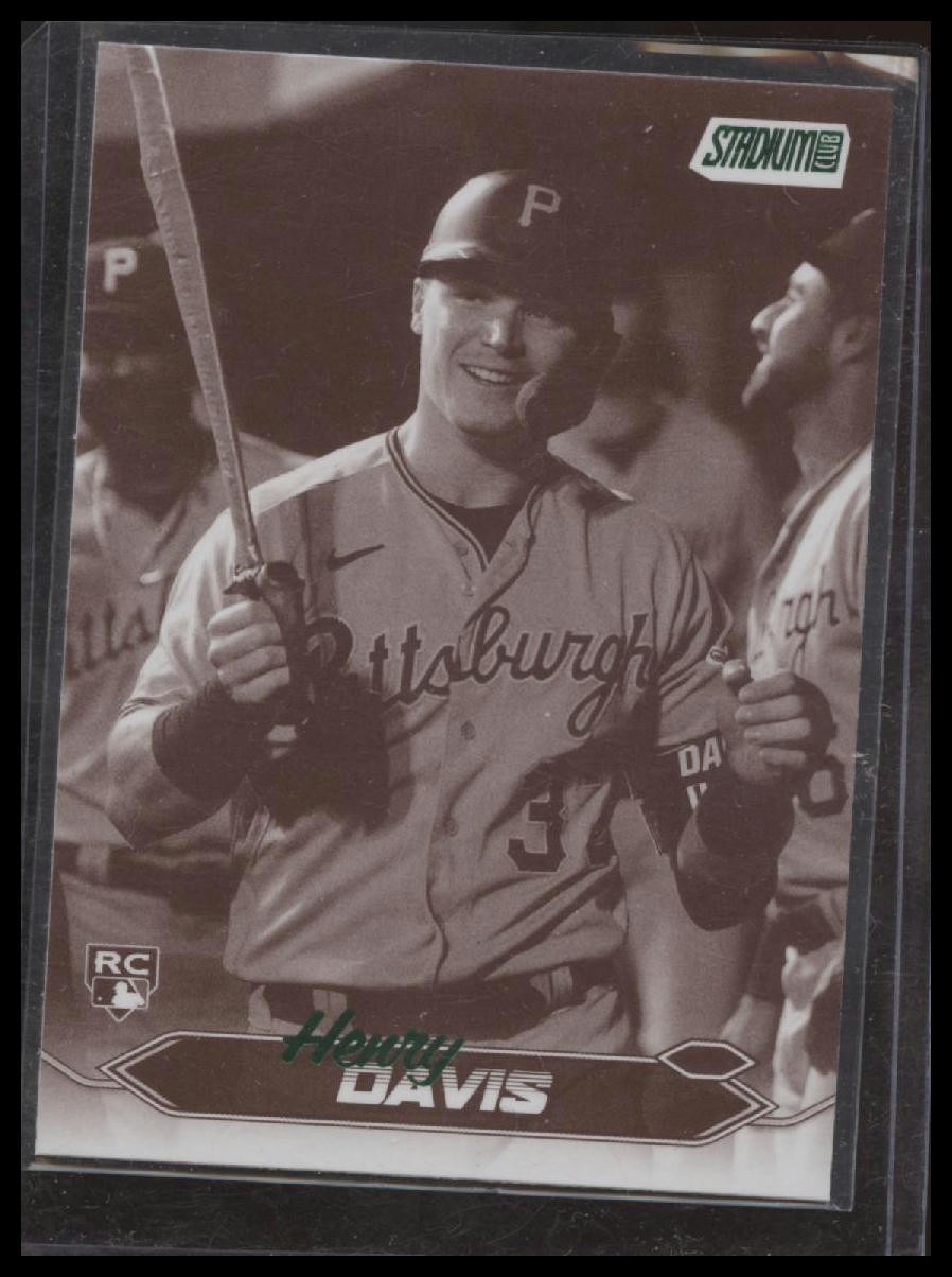 2024 Stadium Club #207 Henry Davis Black and White