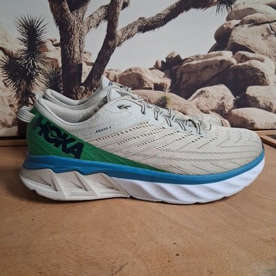 Hoka One One ARAHI 4 Sneakers Men's 11 White/Blue