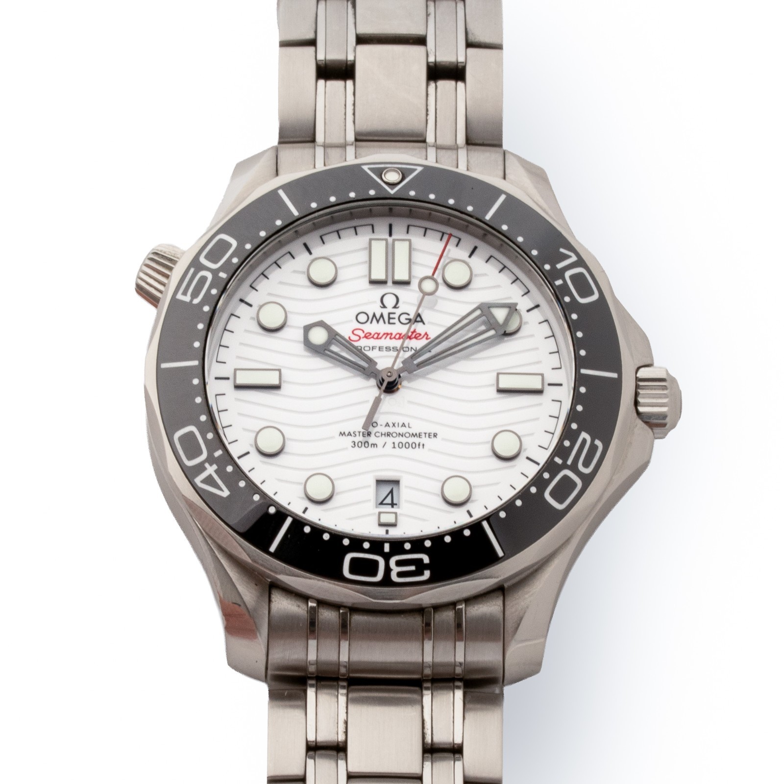 OMEGA Seamaster White Men's Watch - 210.30.42.20.04.001
